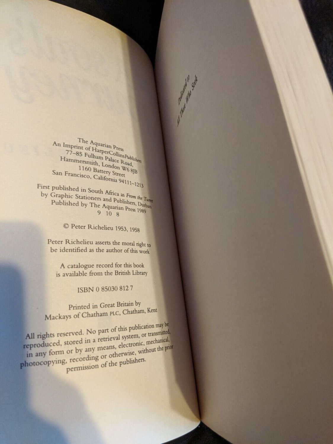 Soul's Journey by Peter Richelieu