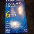 Maxell Blank Video Cassette Tape Standard Grade 6 Hours T-120 VHS