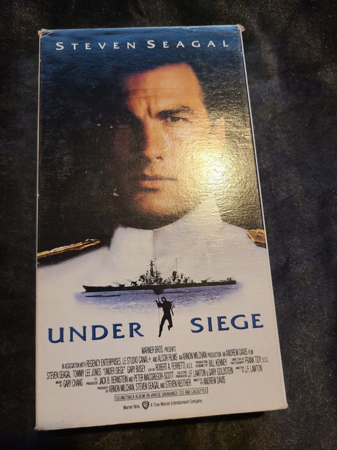 Under Siege VHS VCR Video Tape Movie Steven Seagal