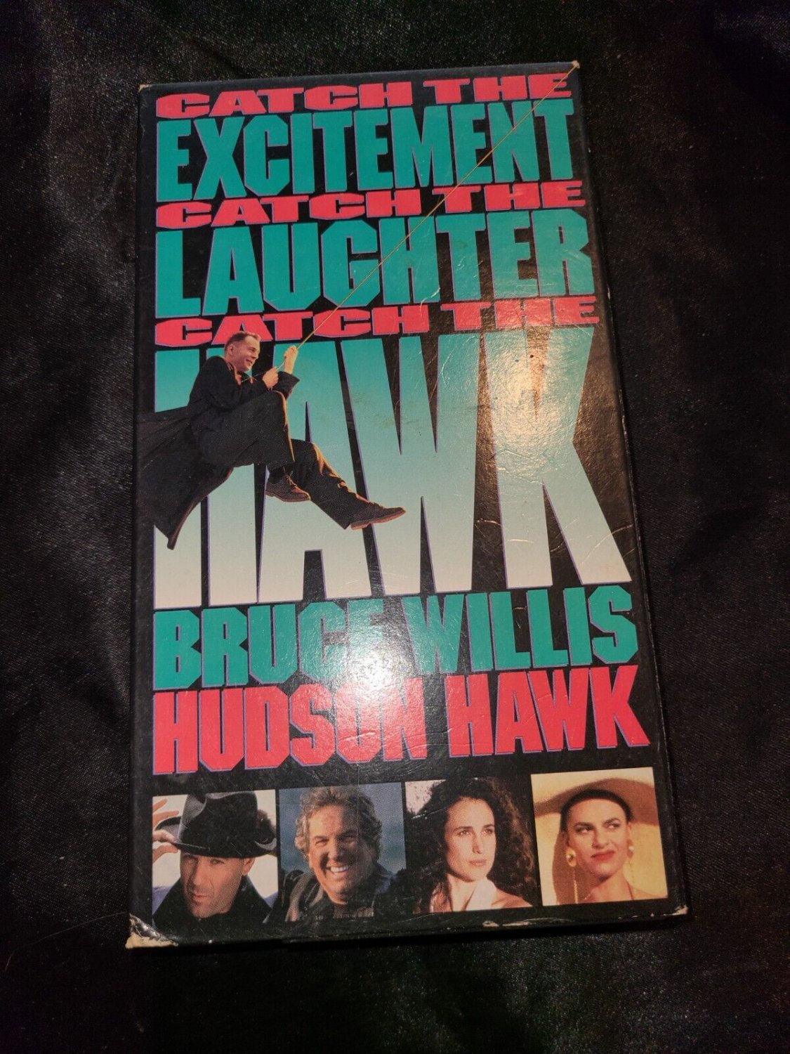 Hudson Hawk VHS Bruce Willis, Danny Aiello, Andie MacDowell, Sandra ...