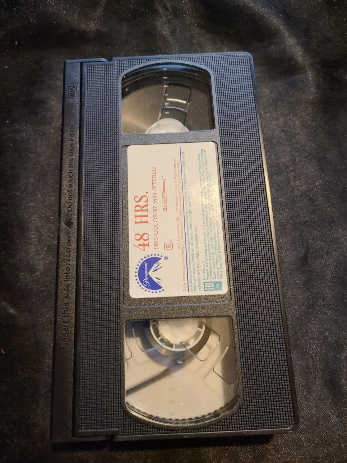 48 HRS. (1982) VHS - Eddie Murphy, Nick Nolte - Buddy Cop VHS Video ...