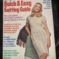 LADYS CIRCLE QUICK & EASY KNITTING GUIDE WINTER 1972 VINTAGE