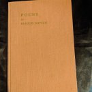 POEMS Hardcover VINTAGE 1951 by Isador Meyer