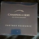 Champion of Hope Joel Osteen Ministries,  New & Sealed b8