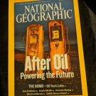 National Geographic August 2005 After Oil The Bomb 60 years later Magazine