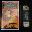The Lion King II Simba's Pride Walt Disney VHS Video Tape Movie Js