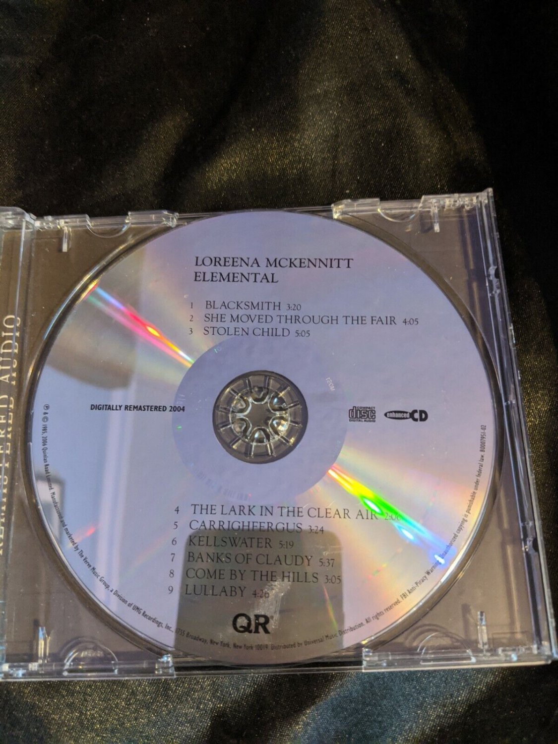 LOREENA MCKENNITT Elemental CD Original Recording Remastered