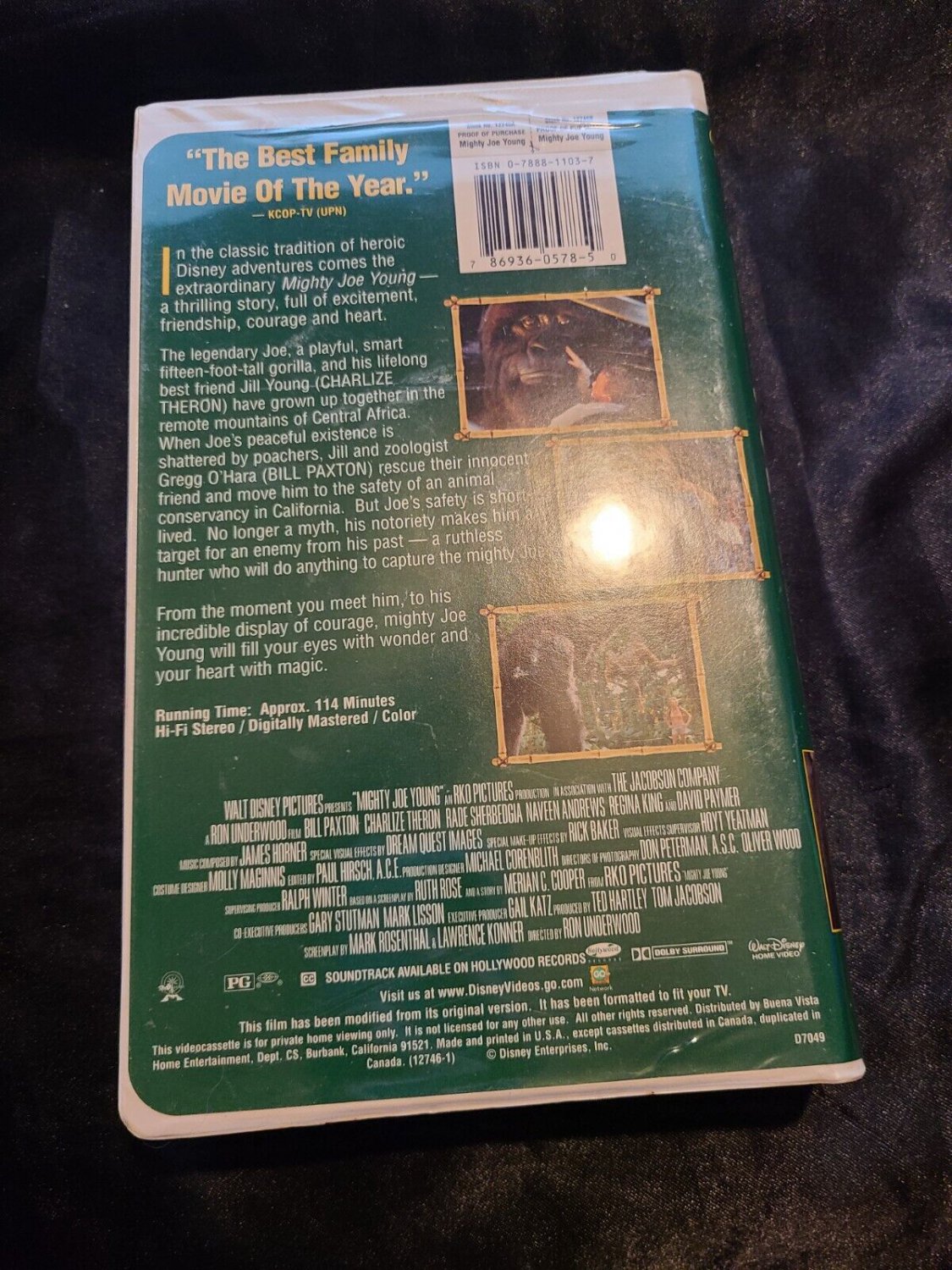 Mighty Joe Young (VHS, 1999) Disney Js