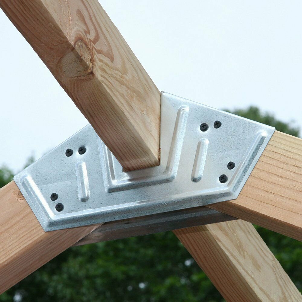 Lean to shed roof brackets