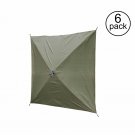 Clam Quick Set Screen Hub Green Fabric Wind & Sun Panels Accessory Only (6 Pack)/352963085713
