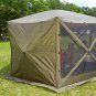 Clam Quick Set Screen Hub Green Fabric Wind & Sun Panels Accessory Only (6 Pack)/352963085713