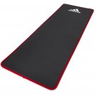 Adidas Training Mat Versatile Cushioned Exercise Yoga Mat with Carry Strap, Red/233610382445