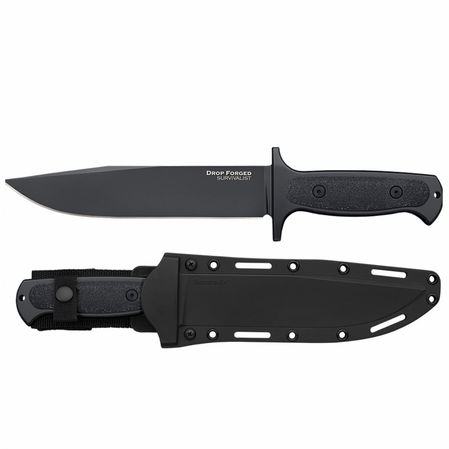 Cold Steel 36MH Drop Forged Survivalist Monolithic Steel 8 Inch Knife and Sheath/233832567228