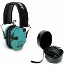 Walkers Razor Slim Electronic Protective Ear Muffs & Storage Carrying Case/233620189978