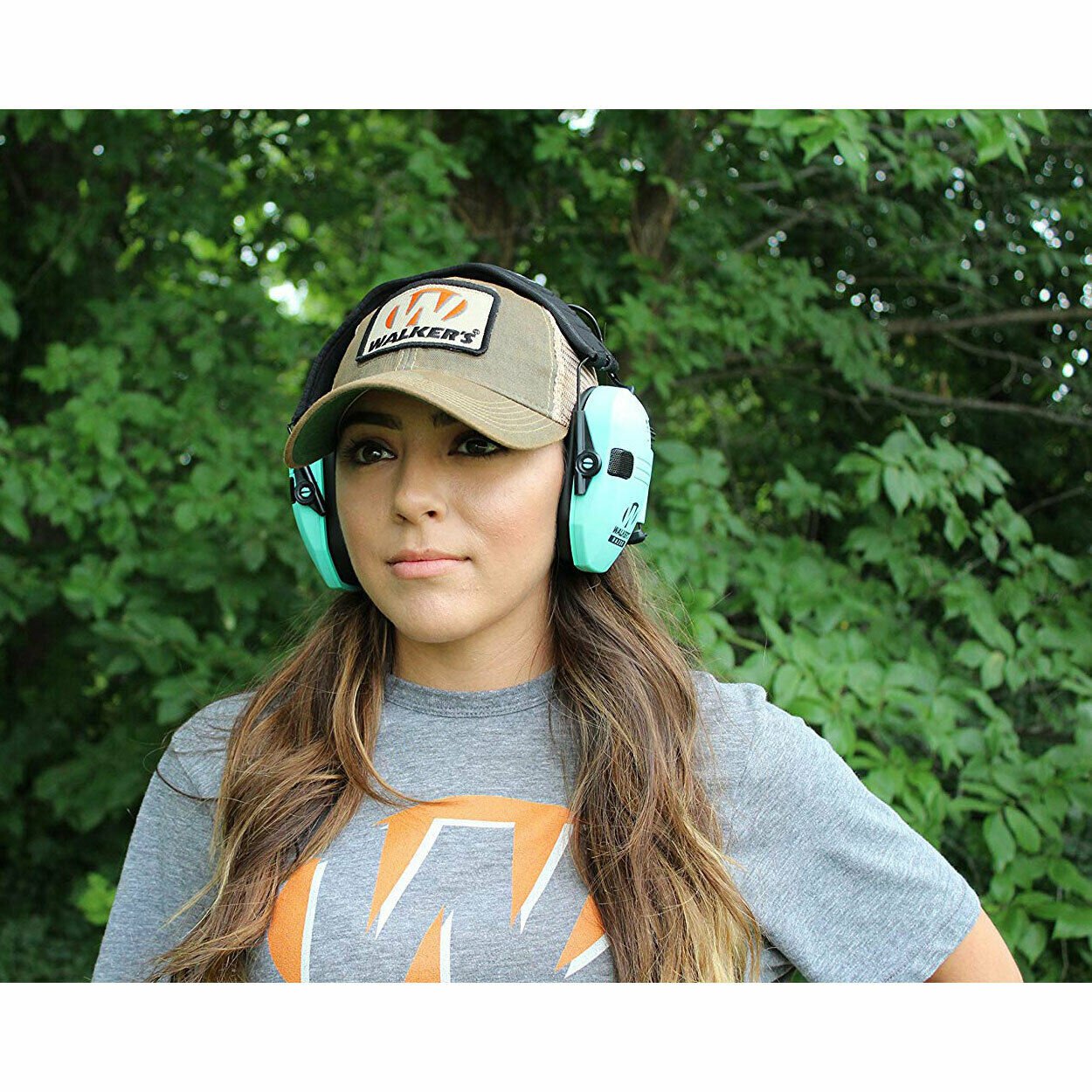 Walkers Razor Slim Electronic Protective Ear Muffs & Storage Carrying Case/233620189978