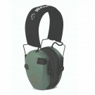 Walker's Razor Slim Shooter Folding Ear Protection Muffs with NRR of 23dB, Green/233883058431