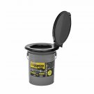 Reliance Products Luggable Loo Portable Lightweight 5 Gallon Toilet, Gray/233594310018