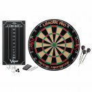 Viper League Pro Sisal Dartboard Starter Kit with Steel Tip Darts & Scoreboard/353082319638