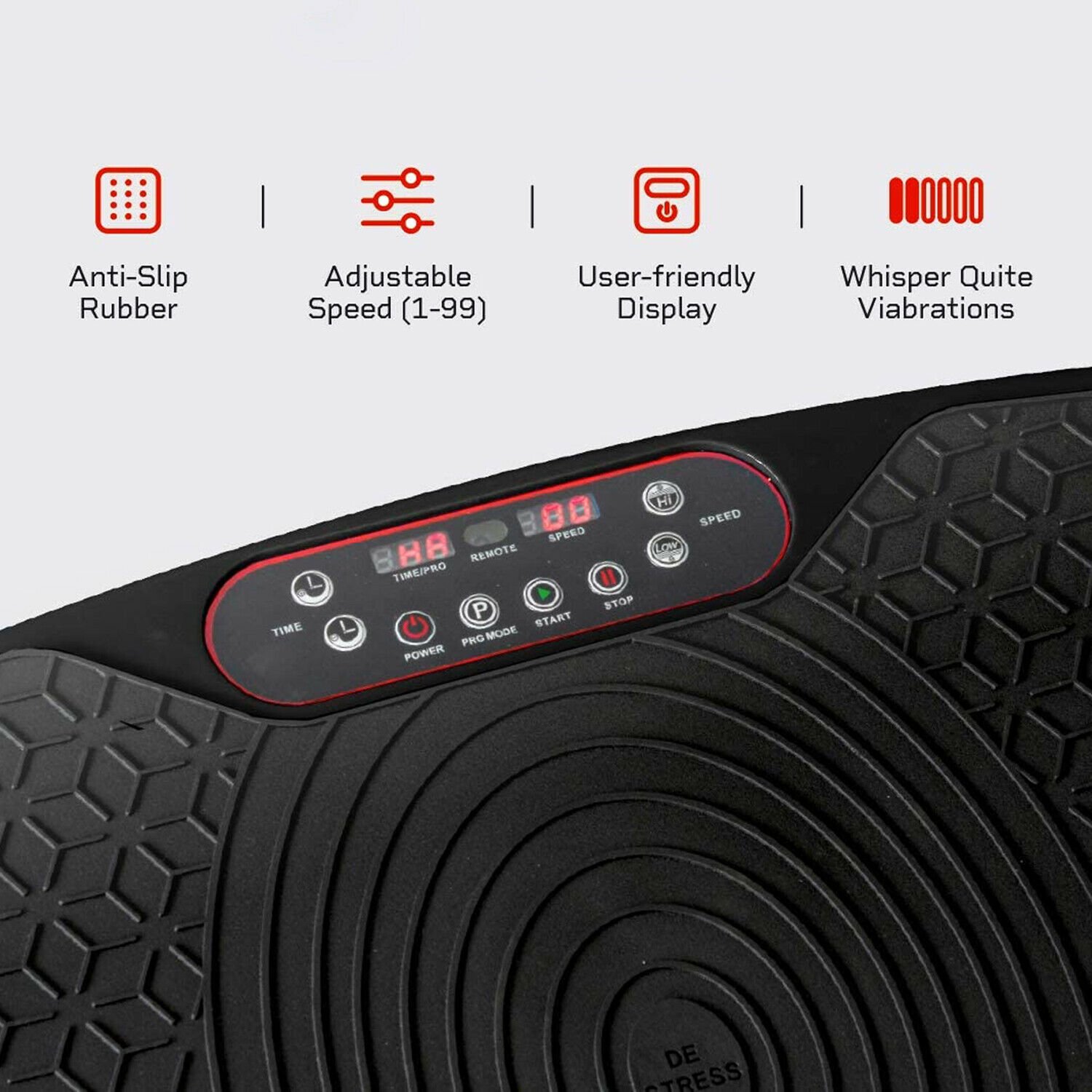 LifePro Waver Mini Vibration Plate Full Body Exercise Equipment Machine