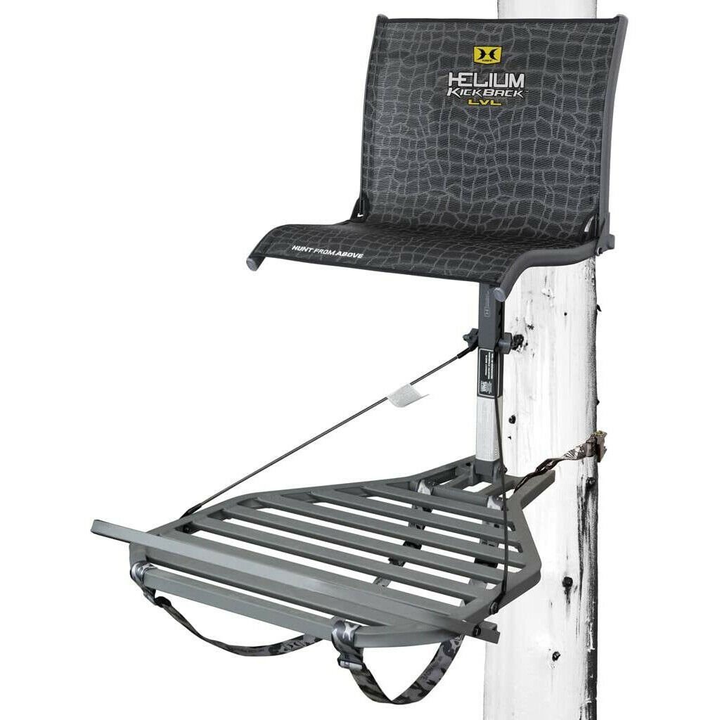 Hawk HF2033 Helium Kickback LVL Hang-On Tree Stand with Leg Extension Footrest/233586739559