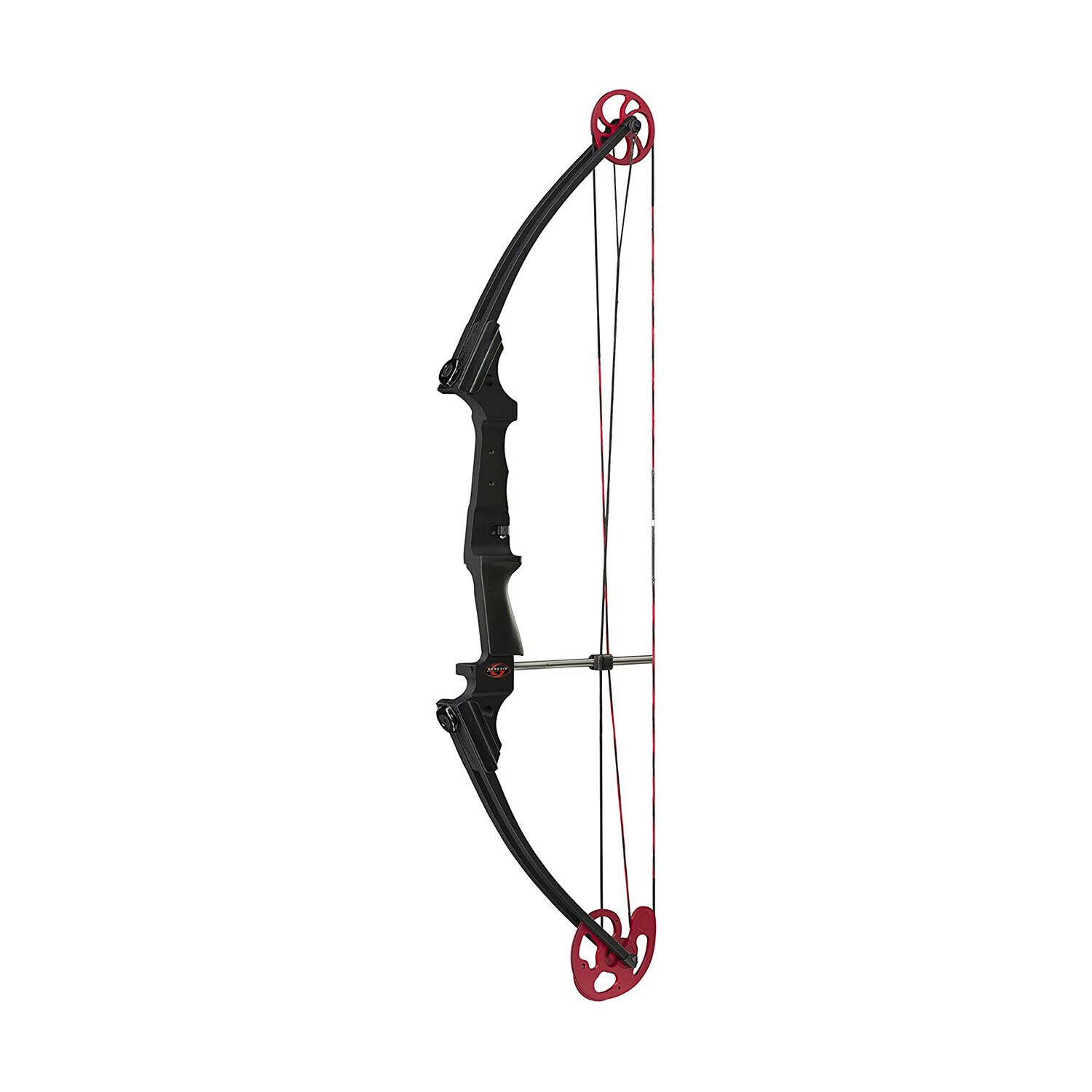 Genesis Archery Universal Original Compound Practice Bow, Right Handed, Black/353390927575