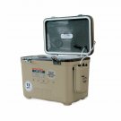 Engel 13 Quart Insulated Live Bait Fishing Outdoor Cooler With Water Pump, Tan/392284320100