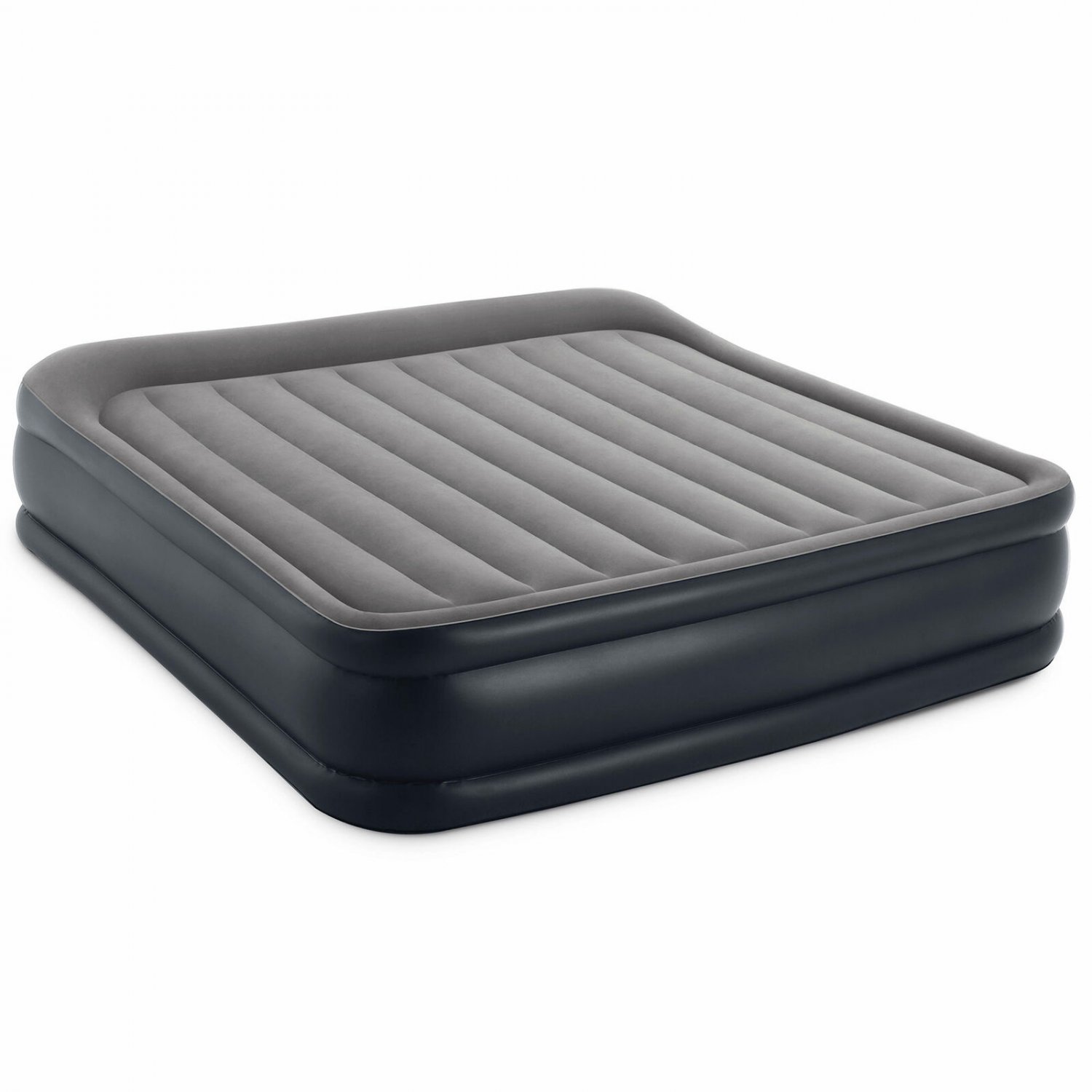 thumbnail image 2 of Intex Dura Beam Plus Deluxe Air Mattress – King Size, Built-In Pump, Raised Comfort 2 of 10