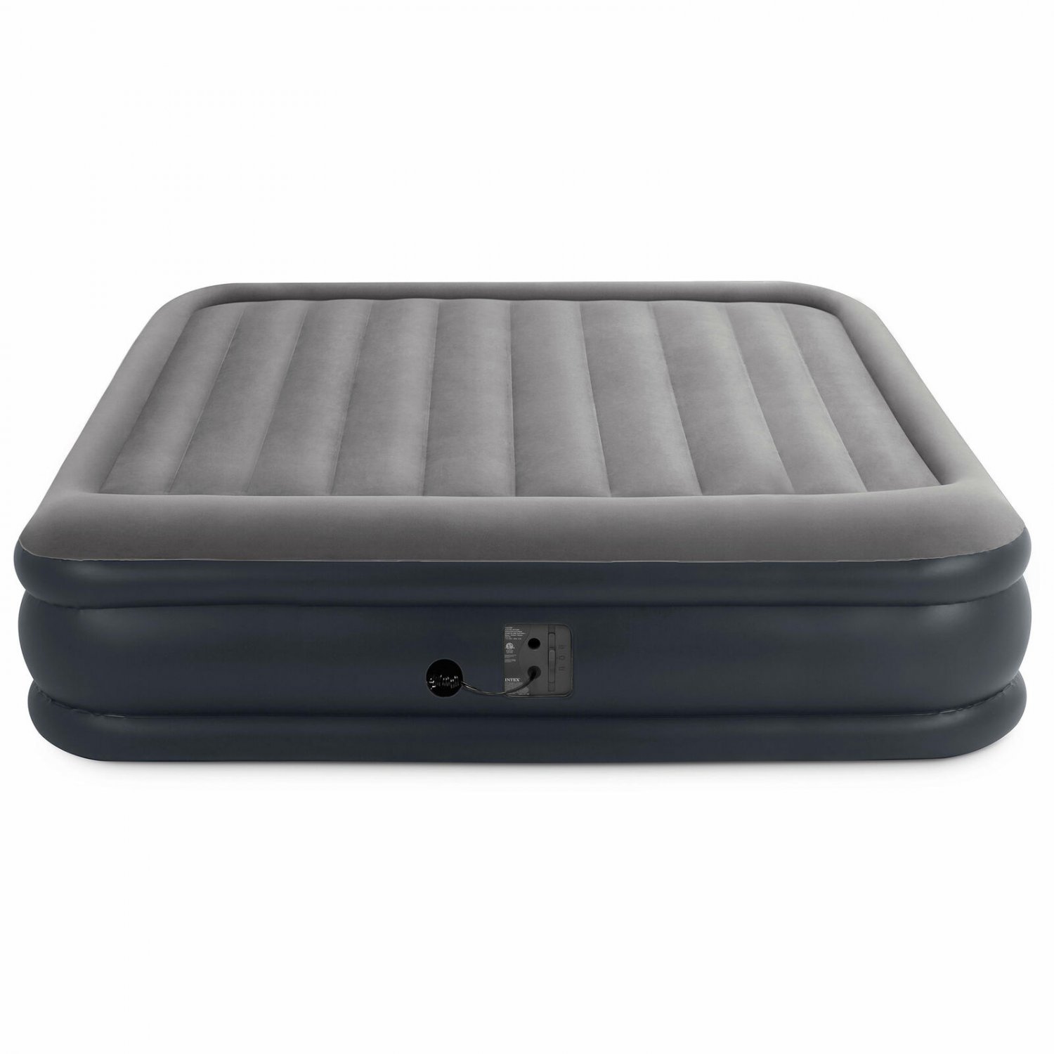 Intex Dura Beam Deluxe Raised Blow Up Mattress Air Bed with Built In