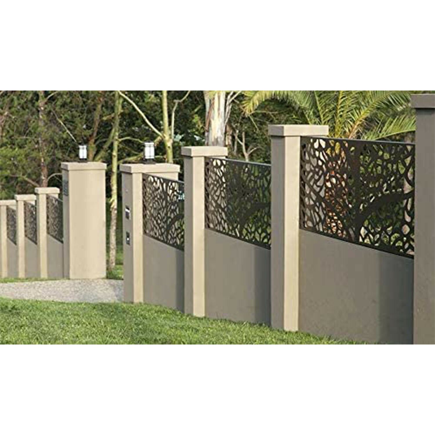 metal fence privacy screen