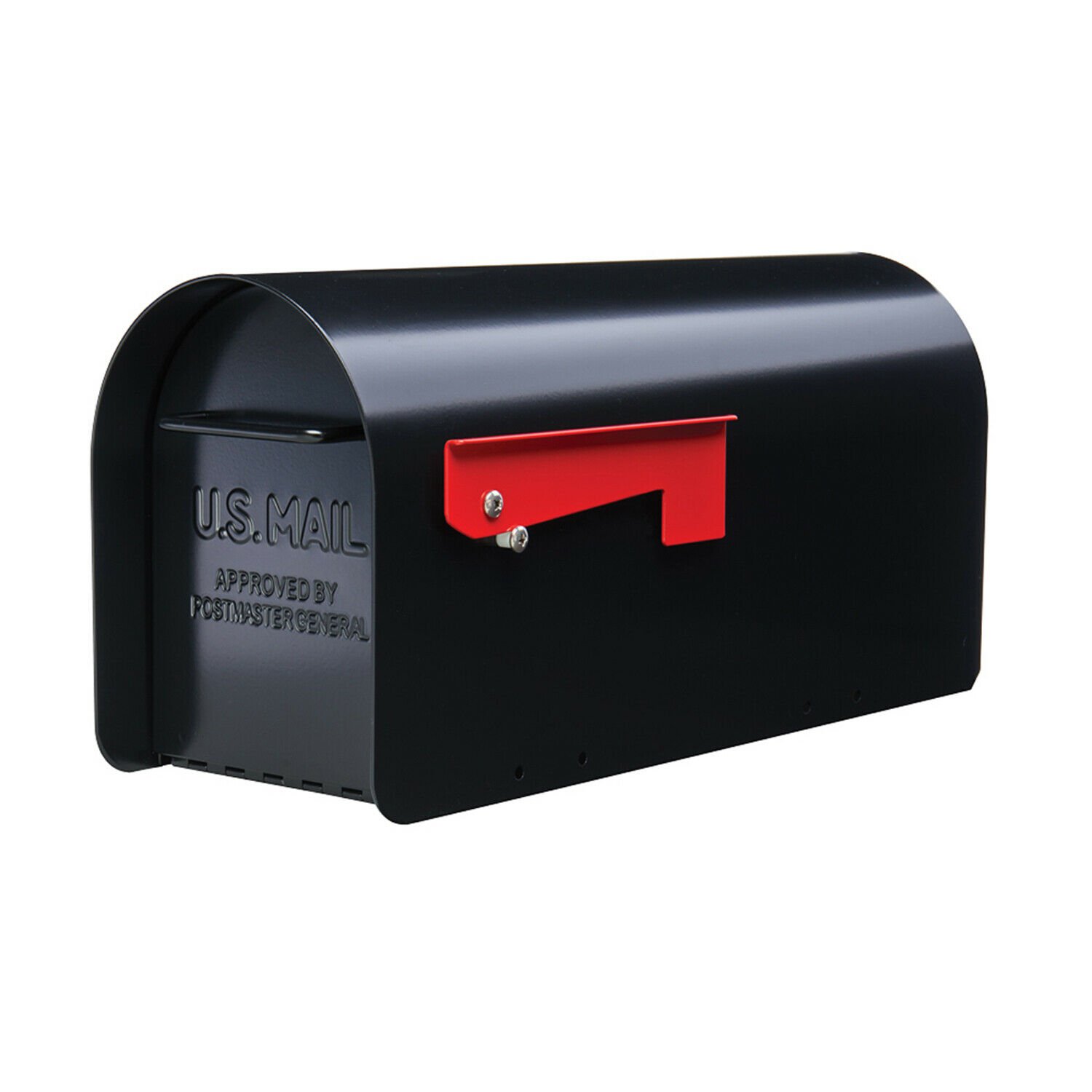 Gibraltar Mailboxes Ironside Large Post Mount Galvanized Steel Mailbox