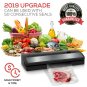 NutriChef PKVS25BK Kitchen Pro Food Electric Vacuum Bag Sealer Preserver System/392982875395