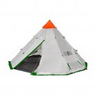 Tahoe Gear Bighorn XL 18 x 18 Feet 12 Person Teepee Cone Shape Camping Tent/392717530463