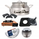 CanCooker Portable Conversion Grill Top and Steam Cooker with Accessories Set/392857579205