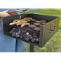 Guide Gear Heavy Duty Park Style Extra Large 4 Levels Charcoal Grill, Black/233959123675