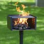 Guide Gear Heavy Duty Park Style Extra Large 4 Levels Charcoal Grill, Black/233959123675