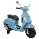 Huffy 17359P Vespa Kids 6 Volt Electric Battery Operated Ride On Scooter, Blue/392911437339