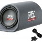 MTX AUDIO RT8PT 8" 240W Car Loaded Subwoofer Enclosure Amplified Tube Box Vented/391381079322