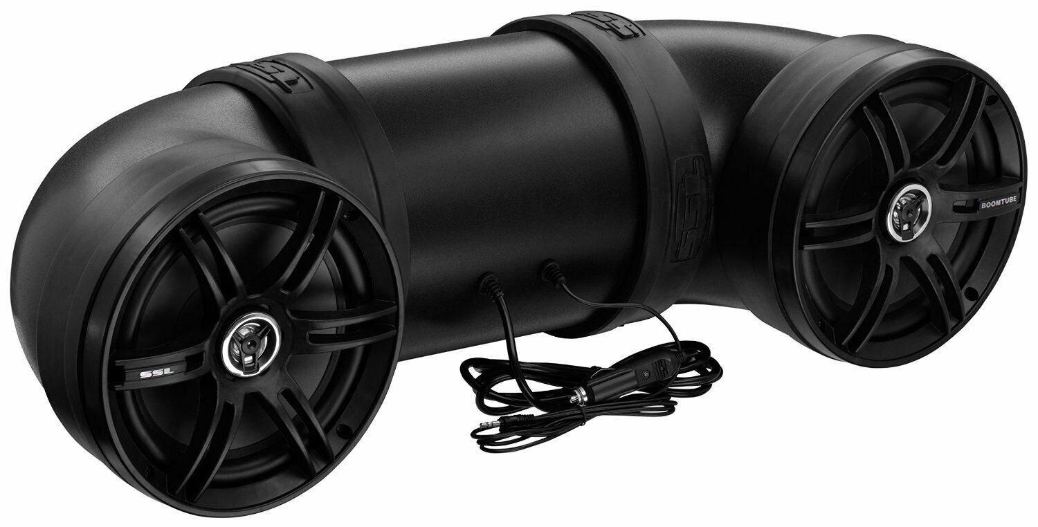 Soundstorm BTB8 Dual 8" 700W ATV/Marine Amplified Tube Speaker with
