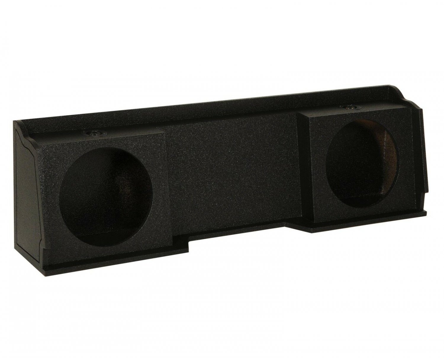 QPower GMC Chevy Silverado Ext Cab '99-06 Dual Two 12" Sub Box w/ Bedliner Spray/351094325585