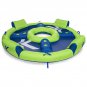 SwimWays Kelsyus Big Inflatable Nauti Elite Tube 4 Person Pool Floating Raft/393100983426