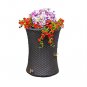 Good Ideas Impressions 50 Gallon Nantucket Rain Barrel Planter, Dark Brown 232979713426