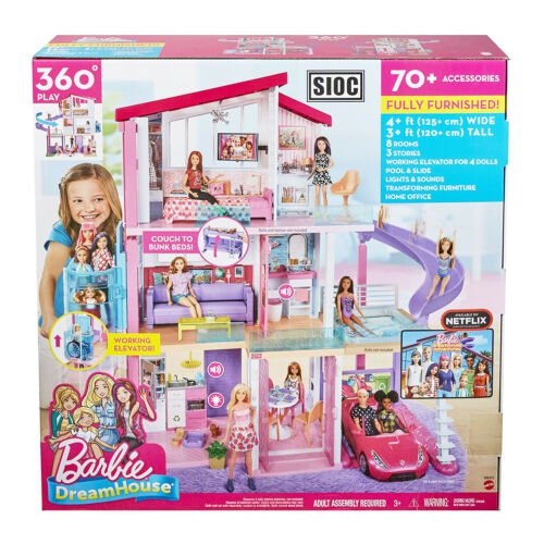 barbie doll dreamhouse with elevator