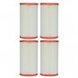 Pleatco Advanced PC7-120 Coleco F120 Pool Replacement Cartridge Filter (4 Pack) 353082407922