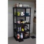 Gracious Living Knect A Shelf Heavy Duty Storage 5 Tier Shelving Unit (2 Pack) 353060926387