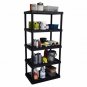 Gracious Living Knect A Shelf Heavy Duty Storage 5 Tier Shelving Unit (2 Pack) 353060926387