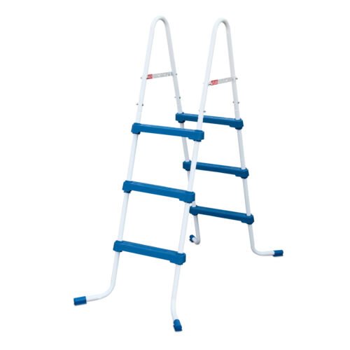 Summer Waves 36 Inch SureStep 3 Step Outdoor Above Ground Swimming Pool Ladder 393246051094