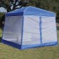 Z-Shade 10 Ft Angled Leg Screenroom Patio Shelter (Canopy Not Included) (2 Pack) 233757946585