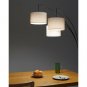 Brightech Trilage 9.5 Watt LED Bulb 3 Lights with Shades Arc Floor Lamp, Bronze 233677406732