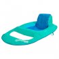 SwimWays Inflatable Twist and Fold Spring Recliner Pool Float, Aqua (3 Pack) 353440332386