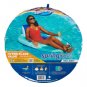 SwimWays Inflatable Twist and Fold Spring Recliner Pool Float, Aqua (3 Pack) 353440332386